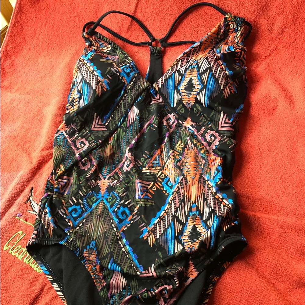 One piece bathing suit